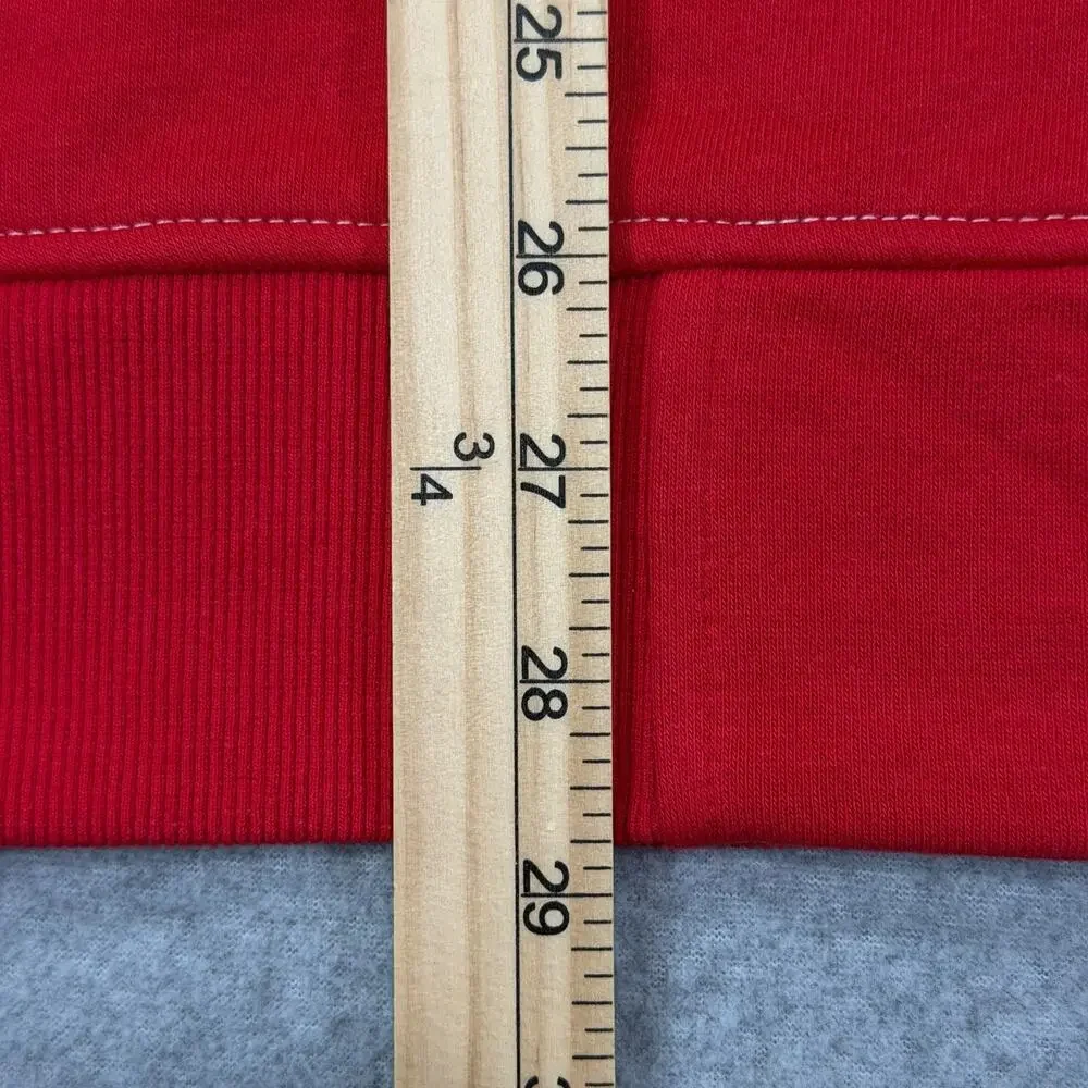 True Religion Buddha Logo Seal Full Zip Hoodie Mens Large L True Red NWT